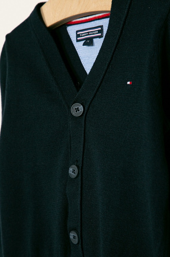 Tommy Hilfiger - Kardigan dziecięcy 74-176 cm KB0KB03979 granatowy AA00