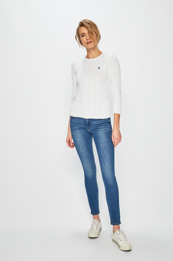 Polo Ralph Lauren - Sweter 211580009005 211580009005 biały AA00