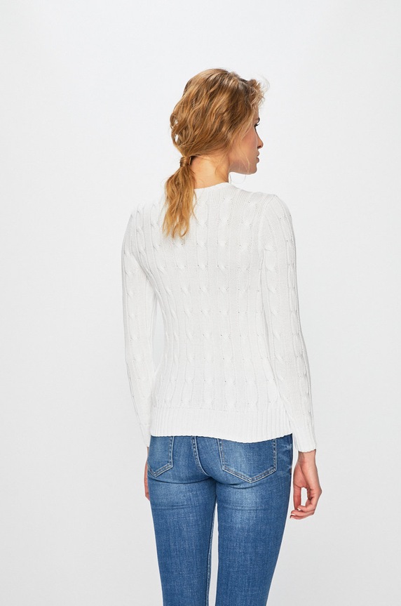Odzież Polo Ralph Lauren - Sweter 211580009005 211580009005 biały