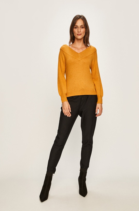 Jacqueline de Yong - Sweter 15184756 zielony AA00