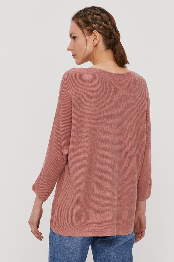 Odzież Vero Moda - Sweter 10210570 różowy