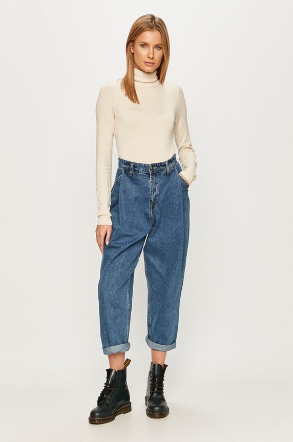 Vero Moda - Sweter 10231630 beżowy AA00