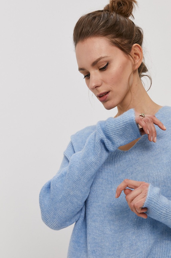Vero Moda - Svetr 10233357 modrá