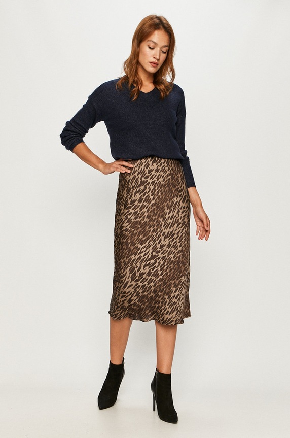 Vero Moda - Sweter 10233357 granatowy AA00
