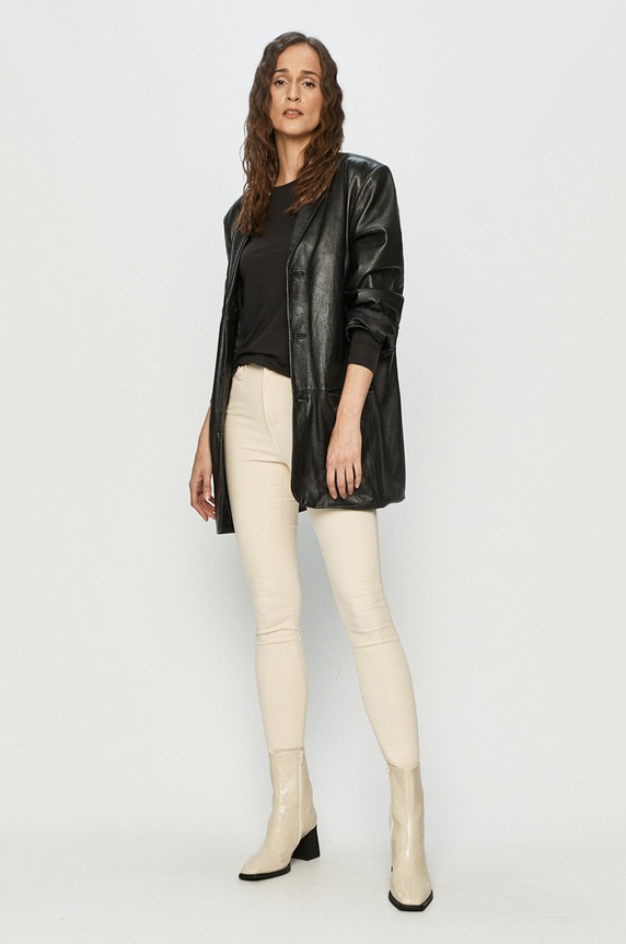 Vero Moda - Longsleeve 10217555 czarny AA00