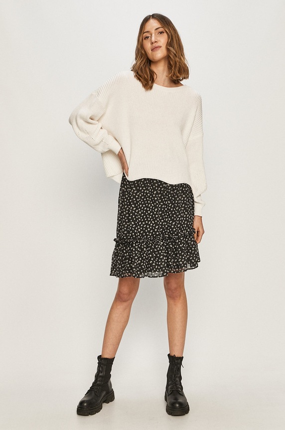 Only - Sweter 15168889 biały AA00