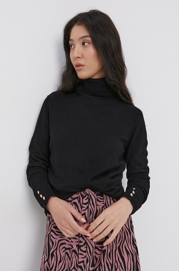 Vila Sweter pozostałe czarny 14063253