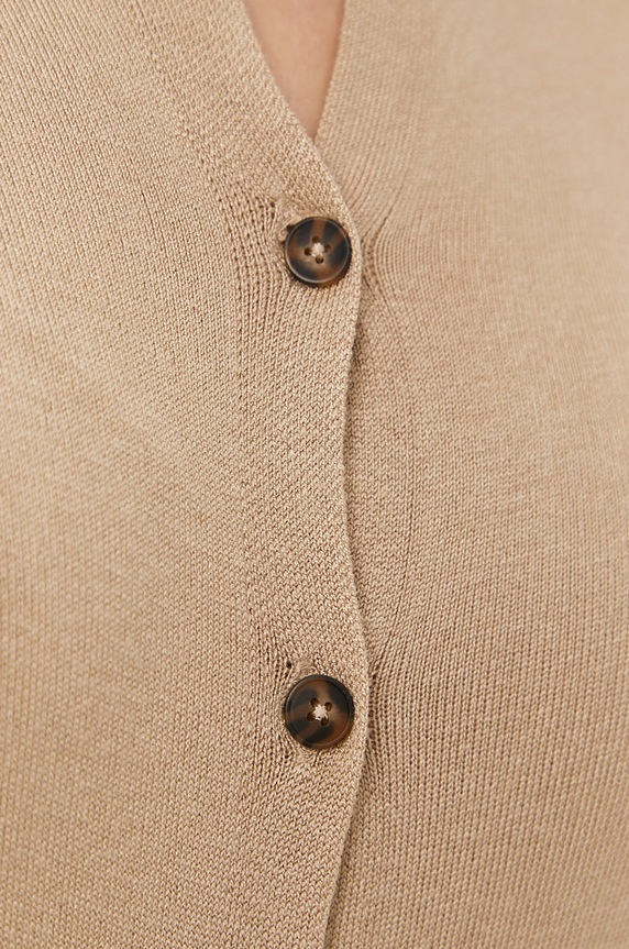 Pieces Sweter beżowy 17100410