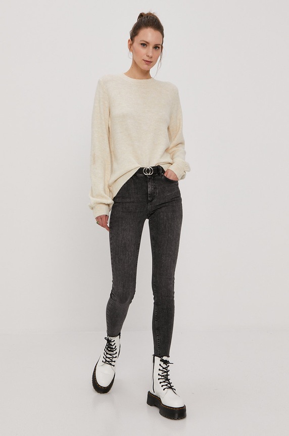 Svetr Pieces 17110765 béžová AA00