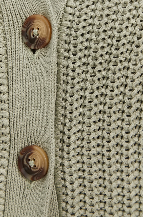 Pieces Sweter 17110767 zielony