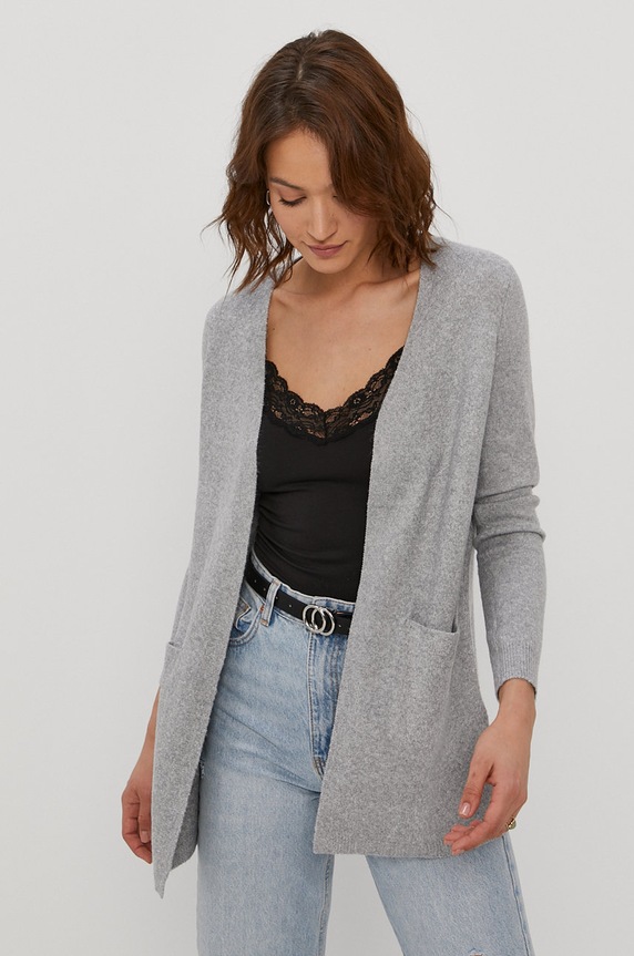 Vero Moda Kardigan pozostałe szary 10240548