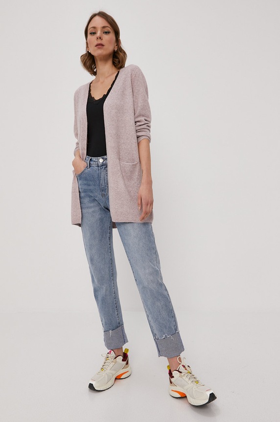 Vero Moda Kardigan 10240548 różowy AA00