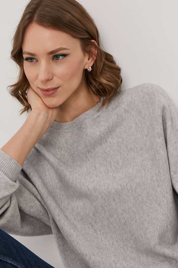 Noisy May Sweter szary 27008296
