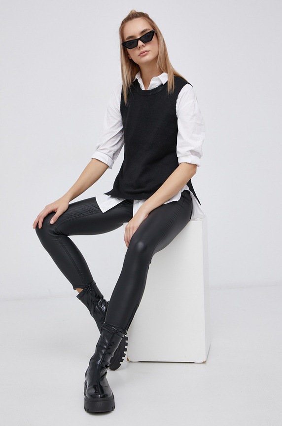 Jacqueline de Yong Kamizelka 15238235 czarny AA00