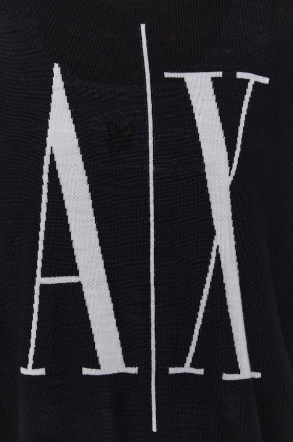 Armani Exchange sweter 8NYM7A.YMH4Z.NOS czarny
