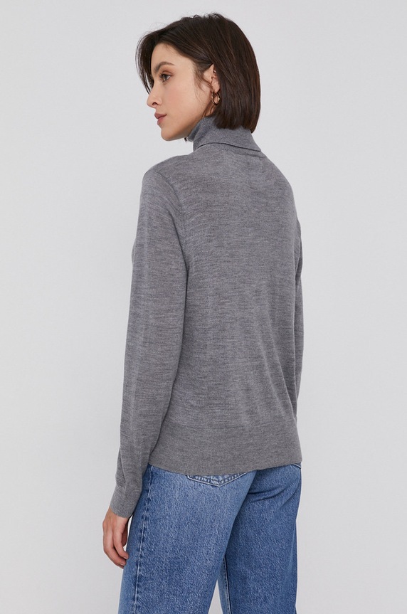 Odzież Armani Exchange sweter wełniany 8NYM7B.YMH4Z.NOS szary