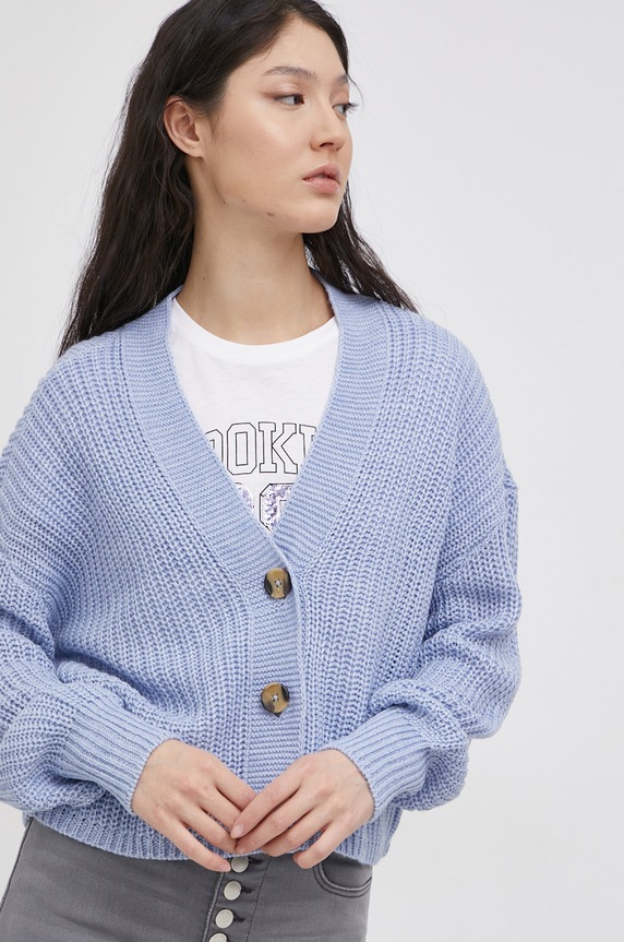 Only kardigán kék 15211521.BlueHeron