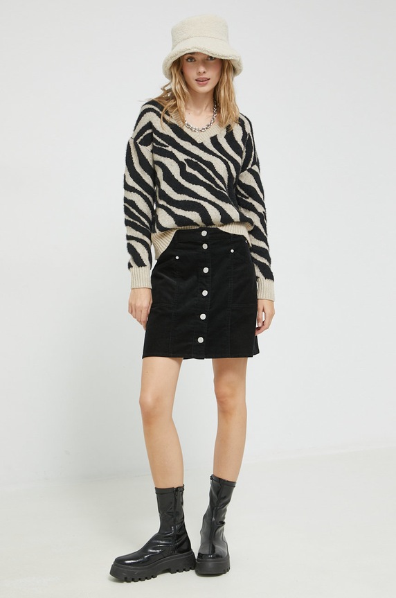 Vila sweter 14076461.NaturalMel beżowy AA00