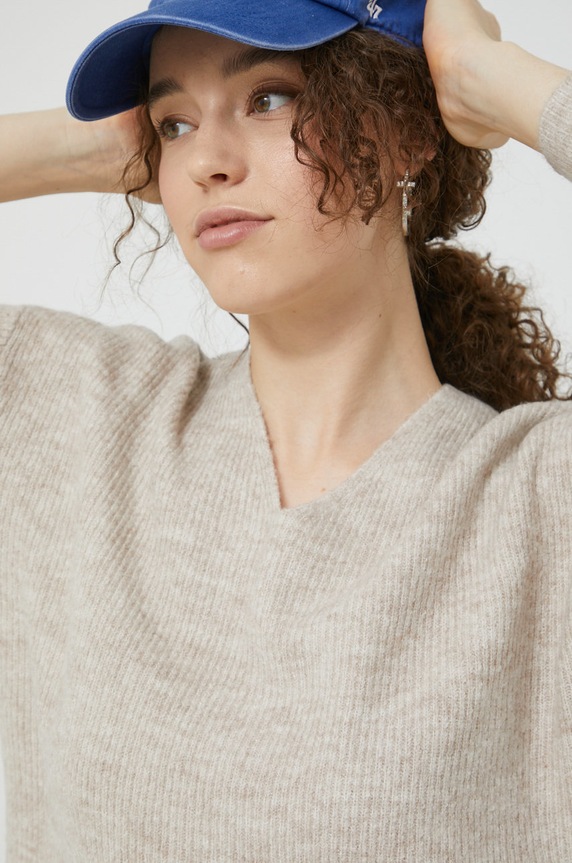 Only sweter 15204588.PumiceSton beżowy