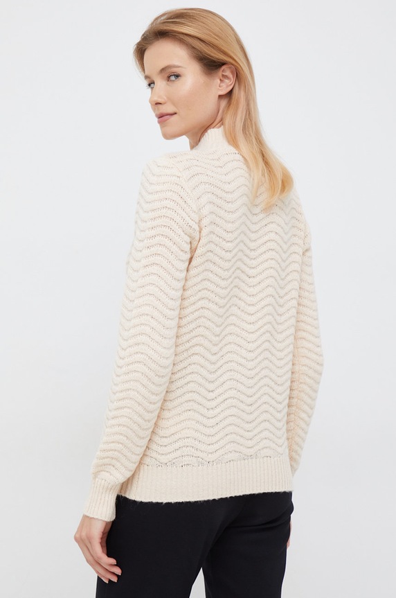 Odzież Y.A.S sweter z domieszką wełny 26027635.WhisperPin różowy