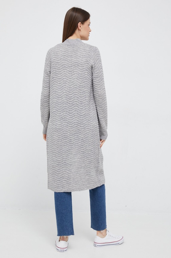 Ruházat Y.A.S kardigán gyapjú keverékből 26028658.LightGreyM szürke