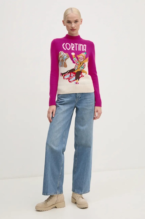 MC2 Saint Barth sweter PEA0004 różowy AA00