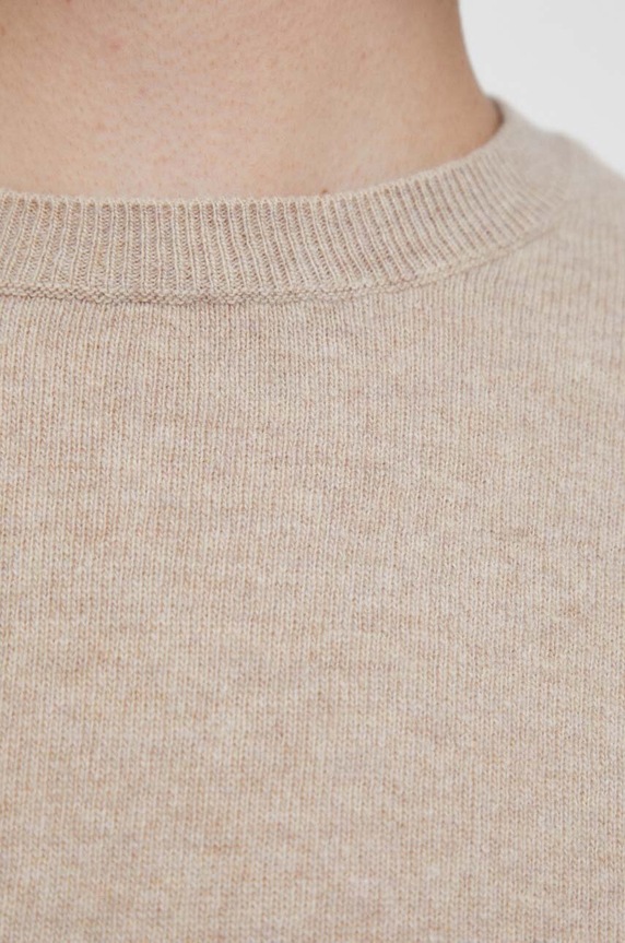 Μάλλινο πουλόβερ United Colors of Benetton 1002D1K01.562.. μπεζ