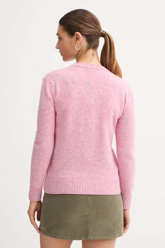 Ρούχα Μάλλινο πουλόβερ United Colors of Benetton 103ME1N23 ροζ