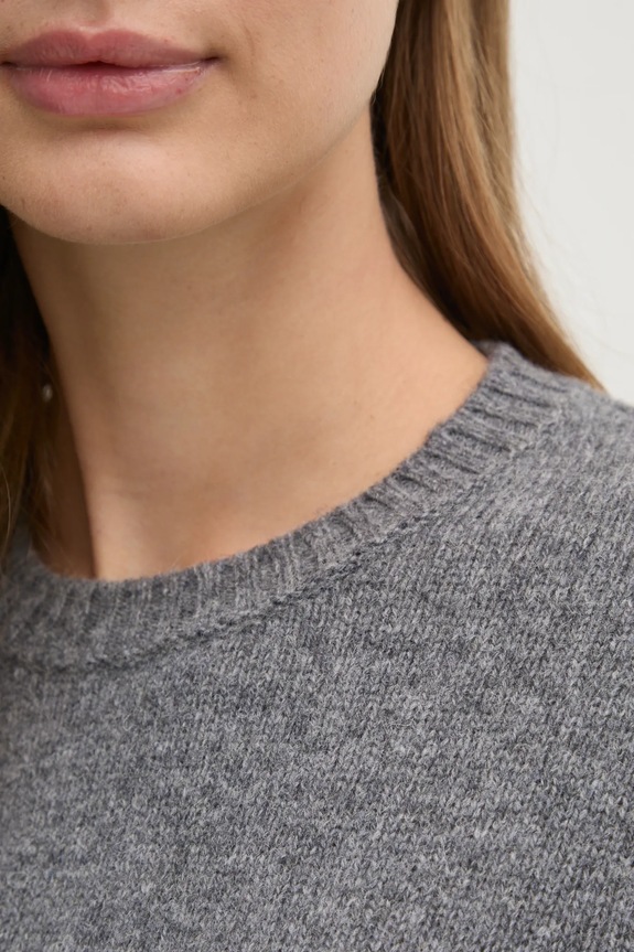 Μάλλινο πουλόβερ United Colors of Benetton 103ME1N23 γκρί