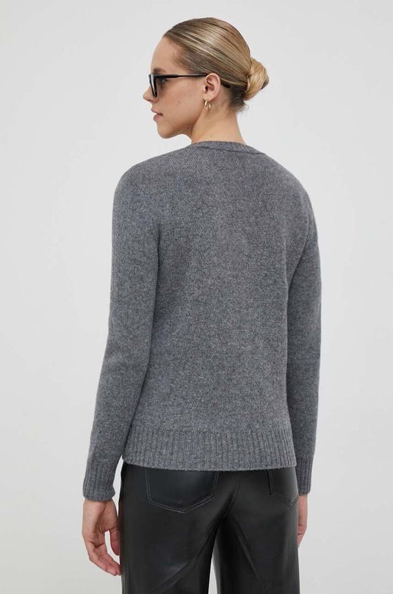 Ρούχα Μάλλινο πουλόβερ United Colors of Benetton 103ME1N23 γκρί