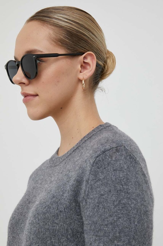 Μάλλινο πουλόβερ United Colors of Benetton γκρί 103ME1N23