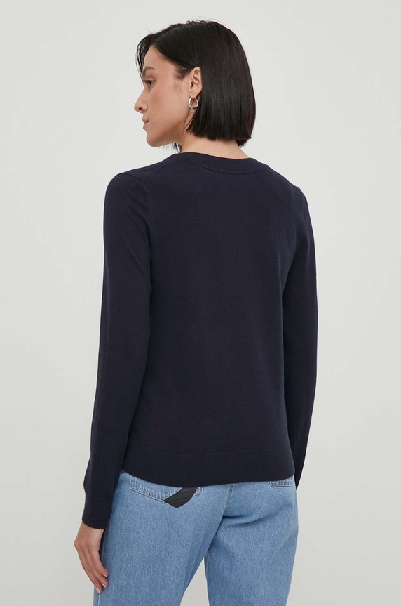 Ruházat Tommy Hilfiger pulóver WW0WW42049 sötétkék