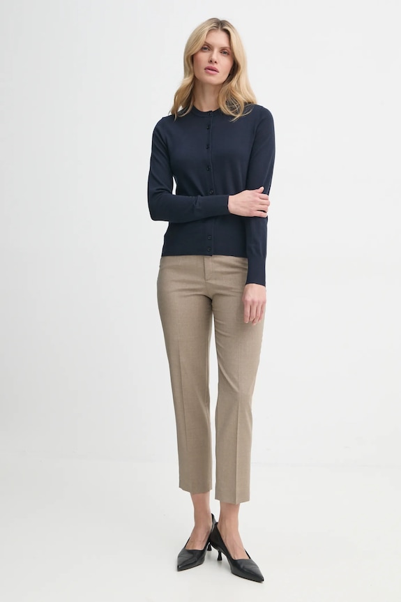 Вълнена жилетка Filippa K 28921.FK тъмносин AA00