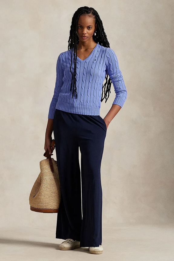 Ruházat Polo Ralph Lauren pulóver női pamut 211971870 kék