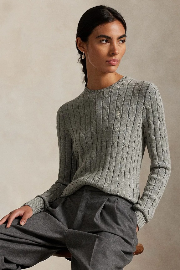 Пуловер Polo Ralph Lauren 211971795 сив