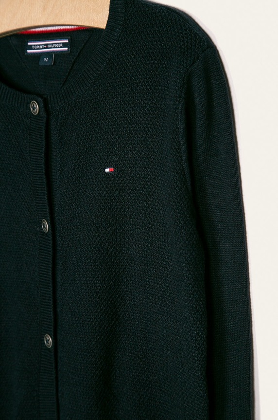 Lány Tommy Hilfiger - Gyerek kardigán 86-176 cm KG0KG03704 sötétkék
