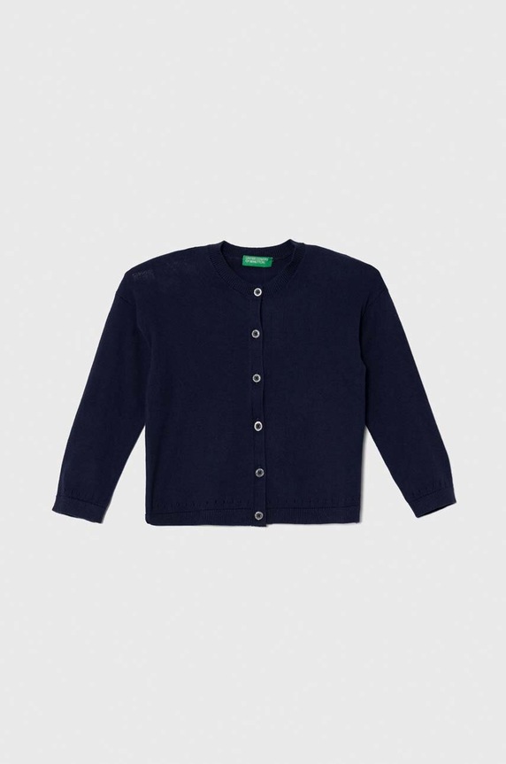 United Colors of Benetton kardigan dziecięcy pozostałe granatowy 1194G5007.P.NOS