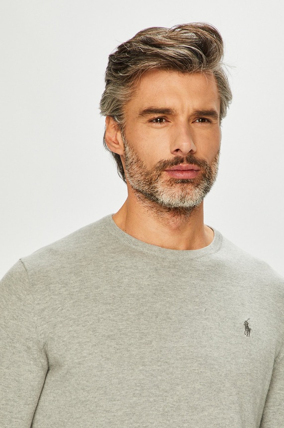 Polo Ralph Lauren - Πουλόβερ 710684957003 γκρί AA00
