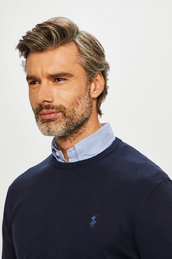 Polo Ralph Lauren - Sweter 710684957001 granatowy 710684957001