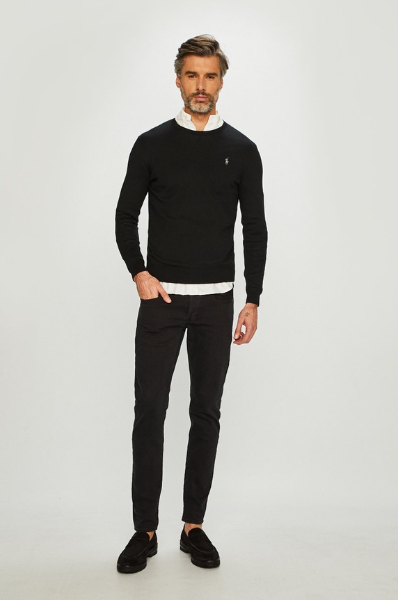 Polo Ralph Lauren - Pulóver 710684957008 fekete AA00