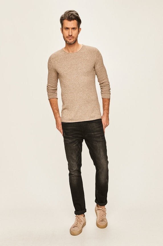 Selected Homme - Pulover 16062814 bej AA00