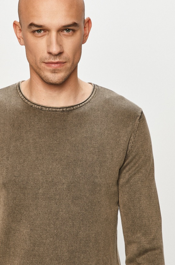 Jack & Jones - Sveter okrúhly zelená 12174001