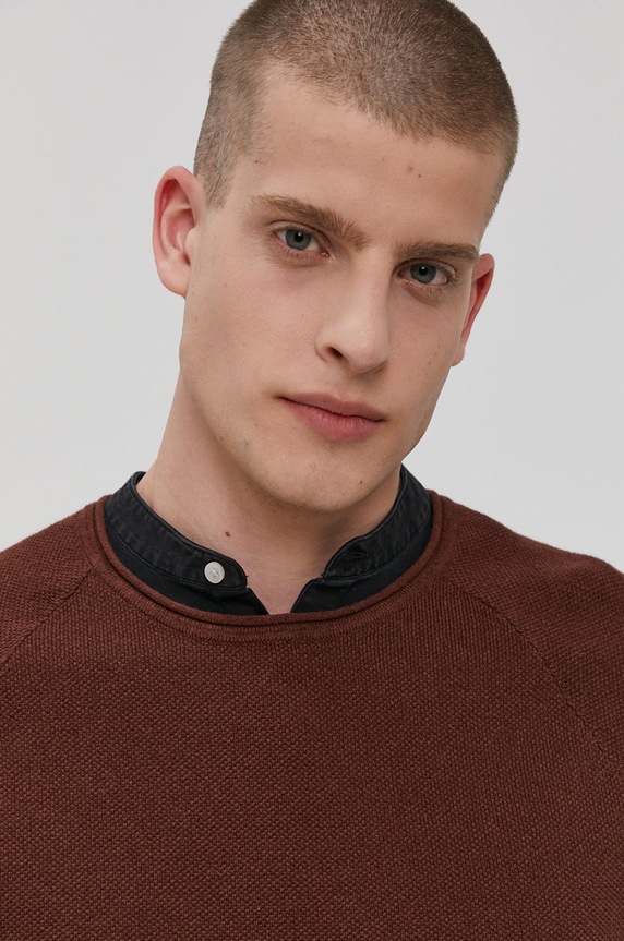 Jack & Jones - Svetr 12157321 hnědá 12157321