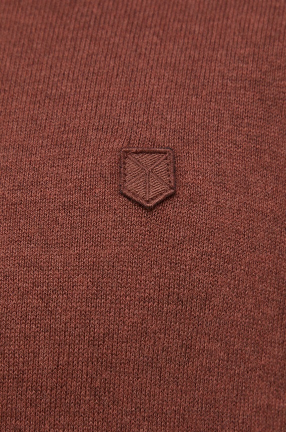 Premium by Jack&Jones Sweter z domieszką kaszmiru 12192311 brązowy
