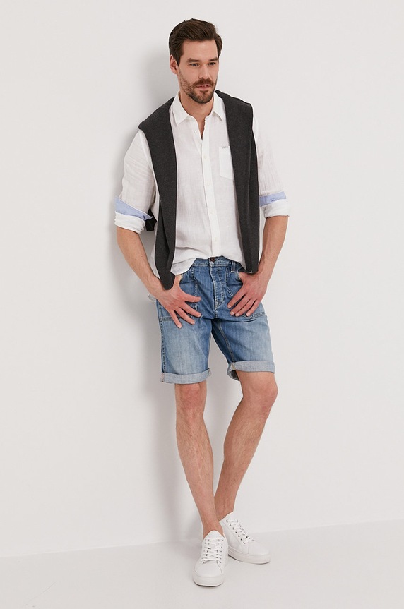 Selected Homme Sweter 16074692 szary AA00