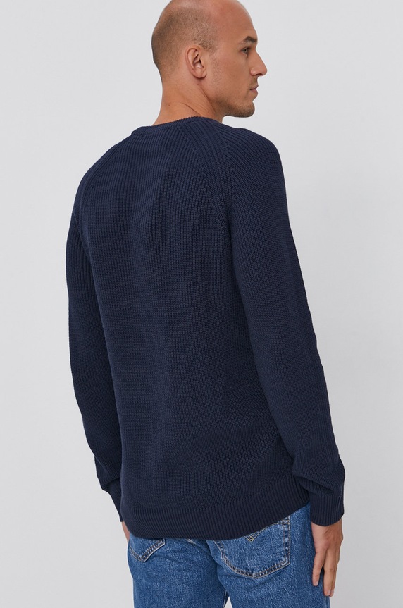 Odzież Selected Homme Sweter 16079924 granatowy