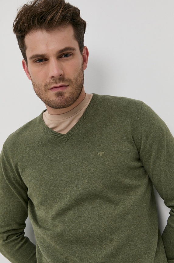 Tom Tailor - Sweter zielony 1027300.27681