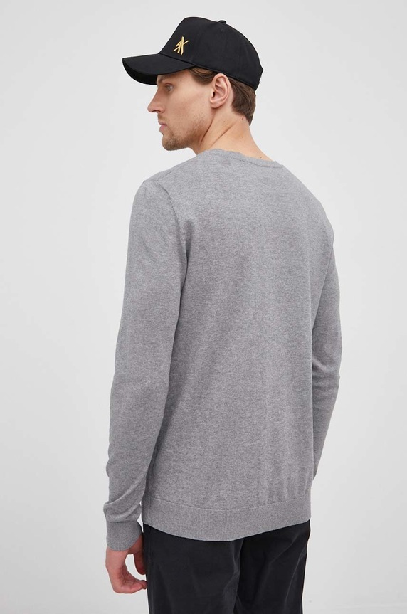 Ruházat Selected pamut pulóver 16074682.MediumGrey szürke