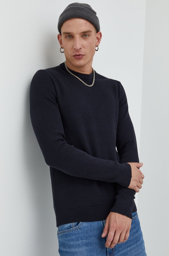 Only & Sons sweter granatowy 22022855.DarkNavy