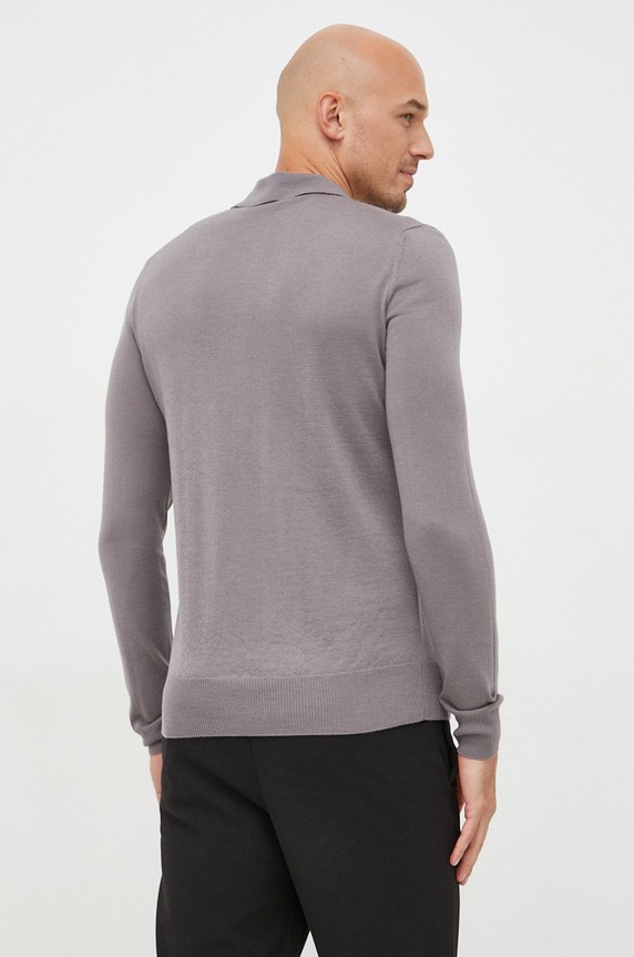 Дрехи Вълнен пуловер Emporio Armani 8N1F43.1M67Z.NOS сив